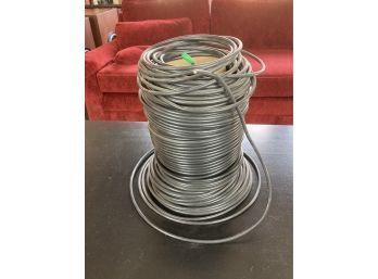 Big Roll Of Coaxial/cable Television Cable