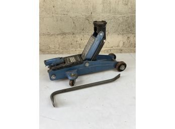Sears Brand 1 1/2 Ton Hydraulic Floor Jack (goes Up And Down, See Photos)