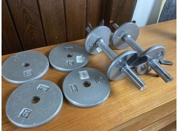 Dumbbell Set With Weights