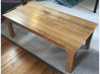 4' X 2' Wooden Coffee Table