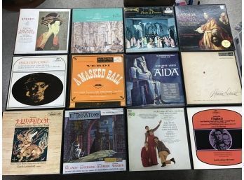 Fantastic Assortment Of Opera, Musical Theater, And Classical Album Box Sets (See Photos For Assortment)