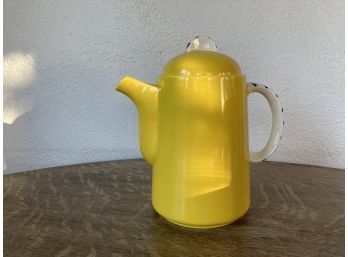 Cheerful Yellow Teapot