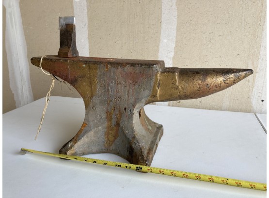 Really Nice And Valuable Peter Wright 0 3 14 1800's English Anvil (see Photos!)
