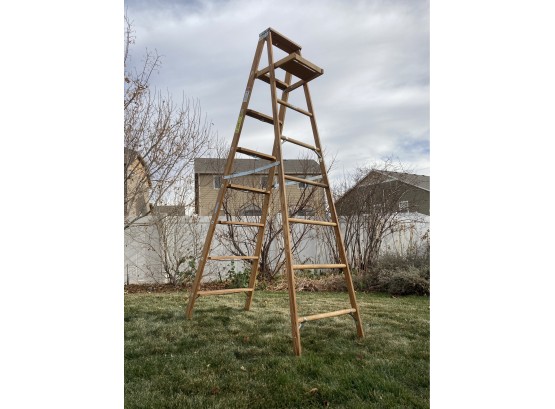 Werner Type 2  Commercial  A-Frame Ladder Model W368 8 Foot , Duty Rated 225 Pound