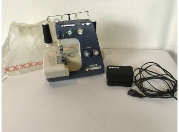 White Super Lock X 534 Serger Sewing Machine