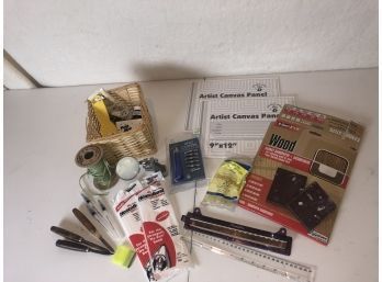 Collection Of Useful Artist Supplies