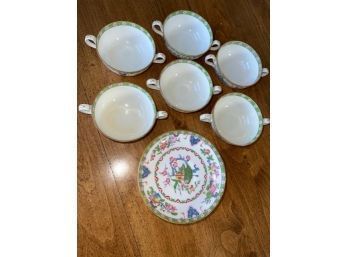 Beautiful Set Of China Cups And Saucers