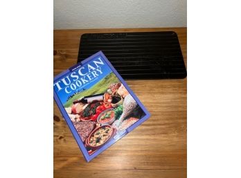 Miracle Thaw Tray With Tuscan Inspired Cookbook