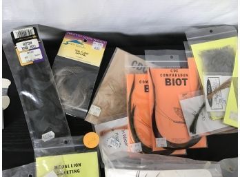 Big Assortment Of Fly Fishing Fly Tying Supplies