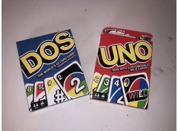 Uno! And Dos! Fun Card Games