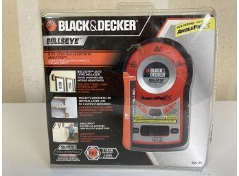 Black & Decker Brand Bullseye Auto Leveling Laser With Angle Pro (new In The Box)