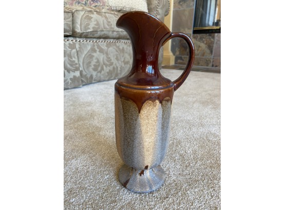 Tall Earthenware Vessel With Handle