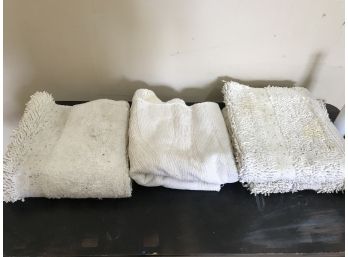 Assortment Of White Terry Cloth