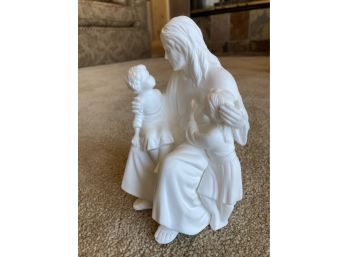 Lenox Brand Jesus And The Children Figurine Fine Bone China