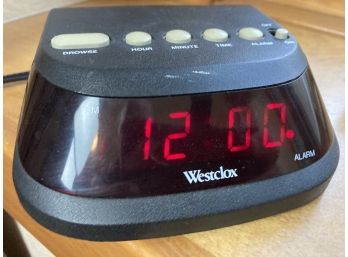 Westclox  Brand Digital Alarm Clock
