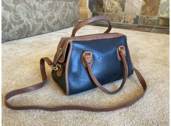 Black And Brown Leather Coach Bag