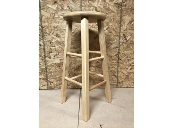 9 Inch Tall Wooden Stool