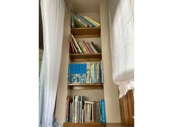 Left Bedroom Bookshelf Collection Of Children's Books (See Photos For Assortment)