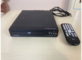 Magnavox Brand DVD Player With Remote