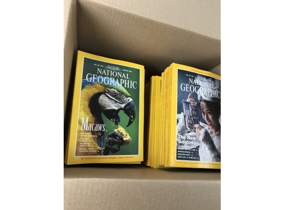 Large Collection Of National Geographic Magazines #4