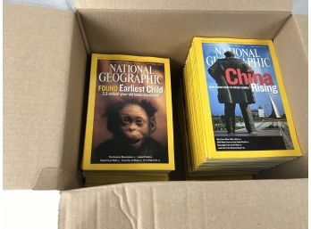 Large Collection Of National Geographic Magazines #2
