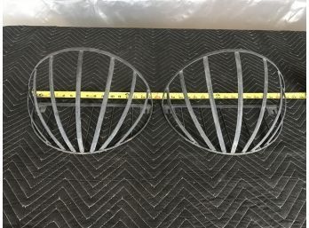 Two Metal Plant Hangers