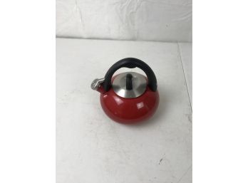 Red Tea Pot (see Photos For Size)