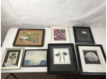 Varying Sizes Of Beautiful Framed Wall Art