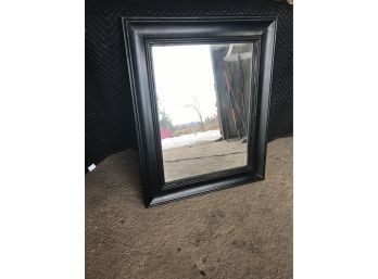 Gorgeous Black Wooden Framed Mirror