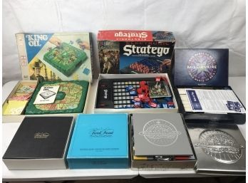 Lot Of Five Fun Family Board Games (see Photos)