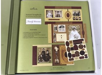 Hallmark Instant Scrapbook, Family History