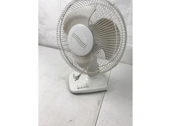 White Table Fan (see Photos For Size)