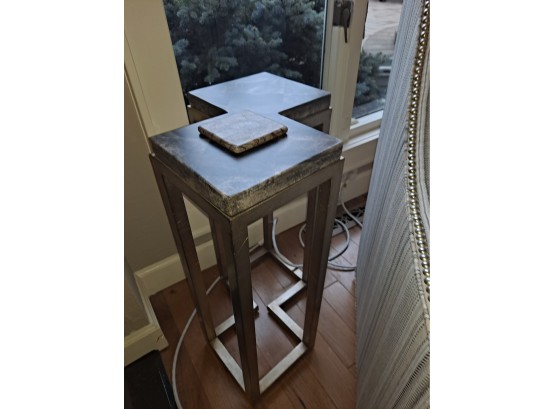 One Tall End Table
