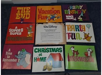 Walt Disney Full Color Title Cards