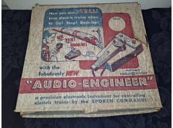 Vintage Toy 'audio-engineer'