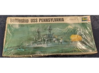 Vintage Revell Battleship USS Pennsylvania