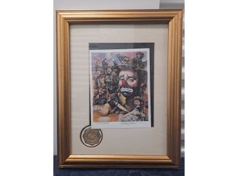 Signed/numbered Clown Picture