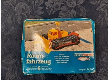 Fischer Technik Plow Toy - NEW