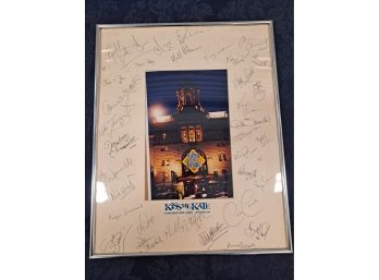 Kiss Me Kate Autographed Picture