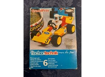 Yellow Fischer Technik Grand Prix Toy - NEW