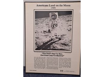 Americans Land On The Moon Picture