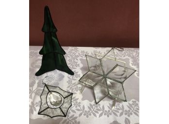 Decorative Stained Glass Lot 3