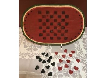 Watermelon Checker Set
