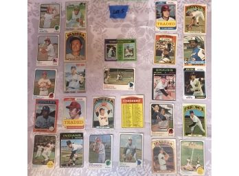Vintage Baseball Cards Lot 5