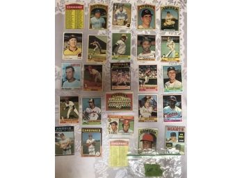 Vintage Baseball Cards Lot 11