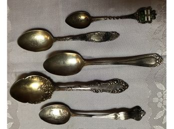 Vintage Sterling Silver Spoons (72.0 Grams)