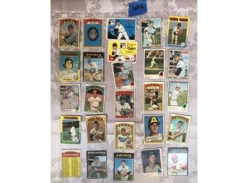 Vintage Baseball Cards Lot 6