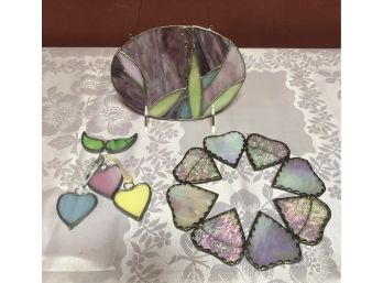 Decorative Stained Glass Lot 2