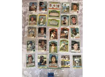 Vintage Baseball Cards Lot 10