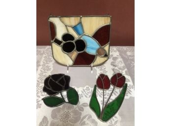 Decorative Stained Glass Lot 1